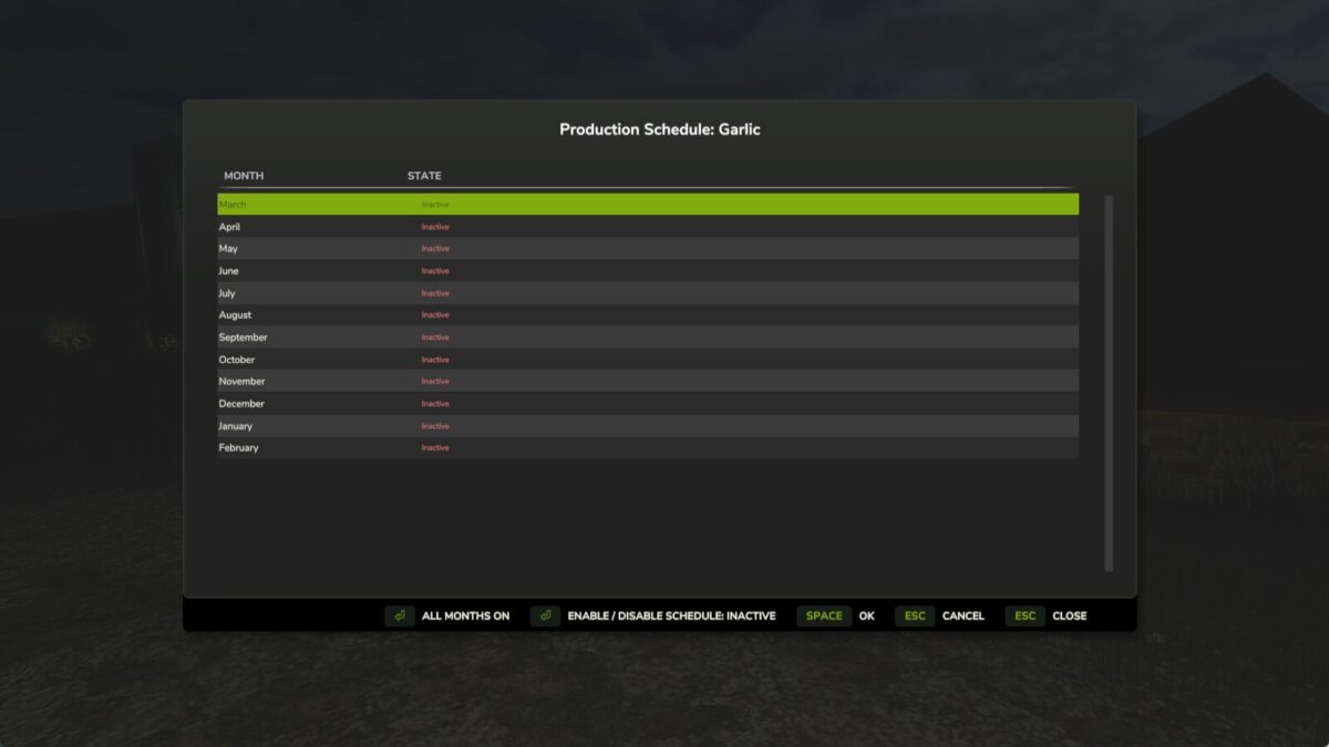 Productions Manager v 1.0.0.1