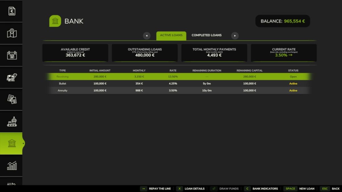 Bank and Credit v 1.0
