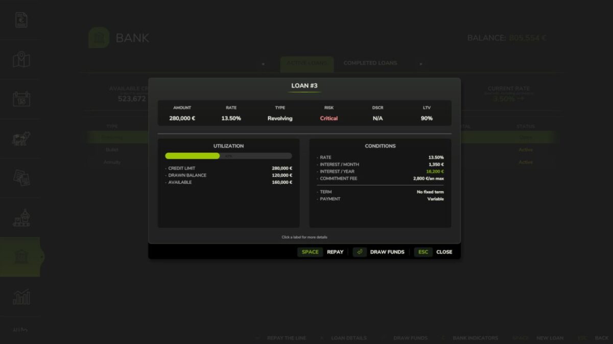 Bank and Credit v 1.0