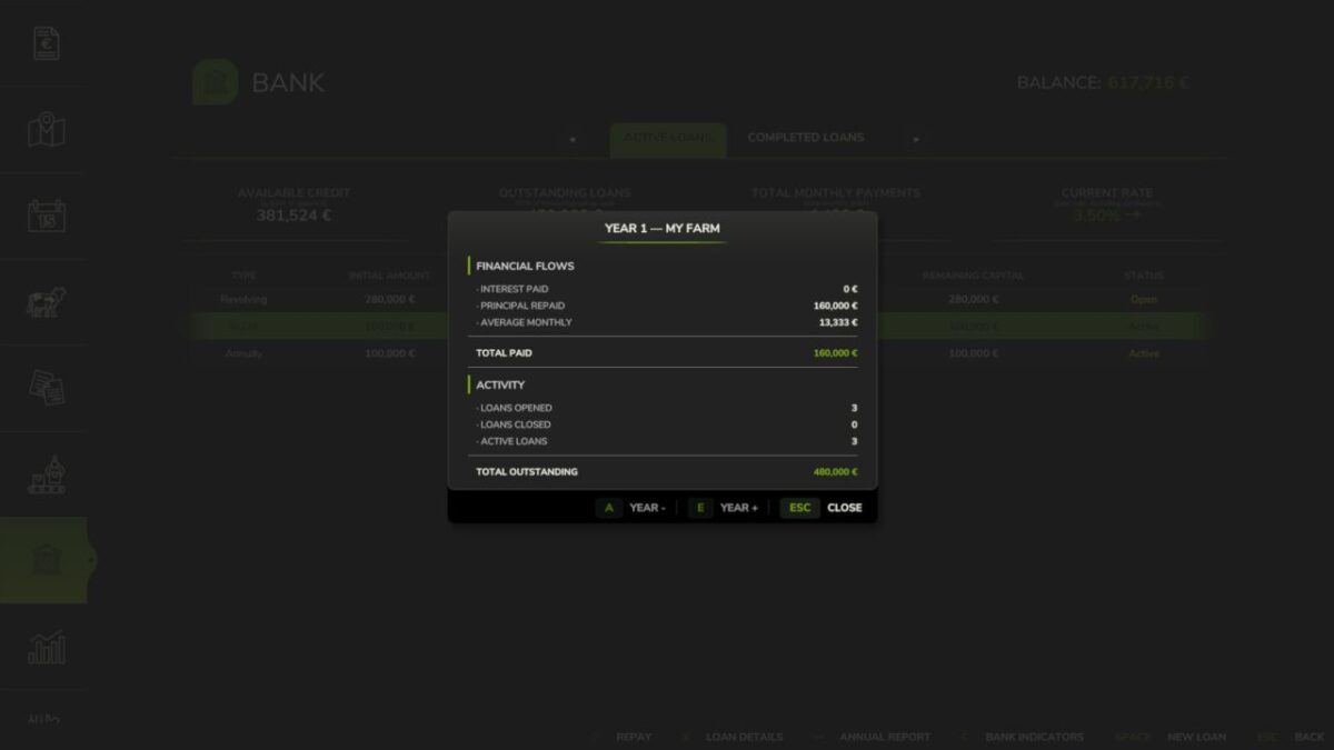 Bank and Credit v 1.0