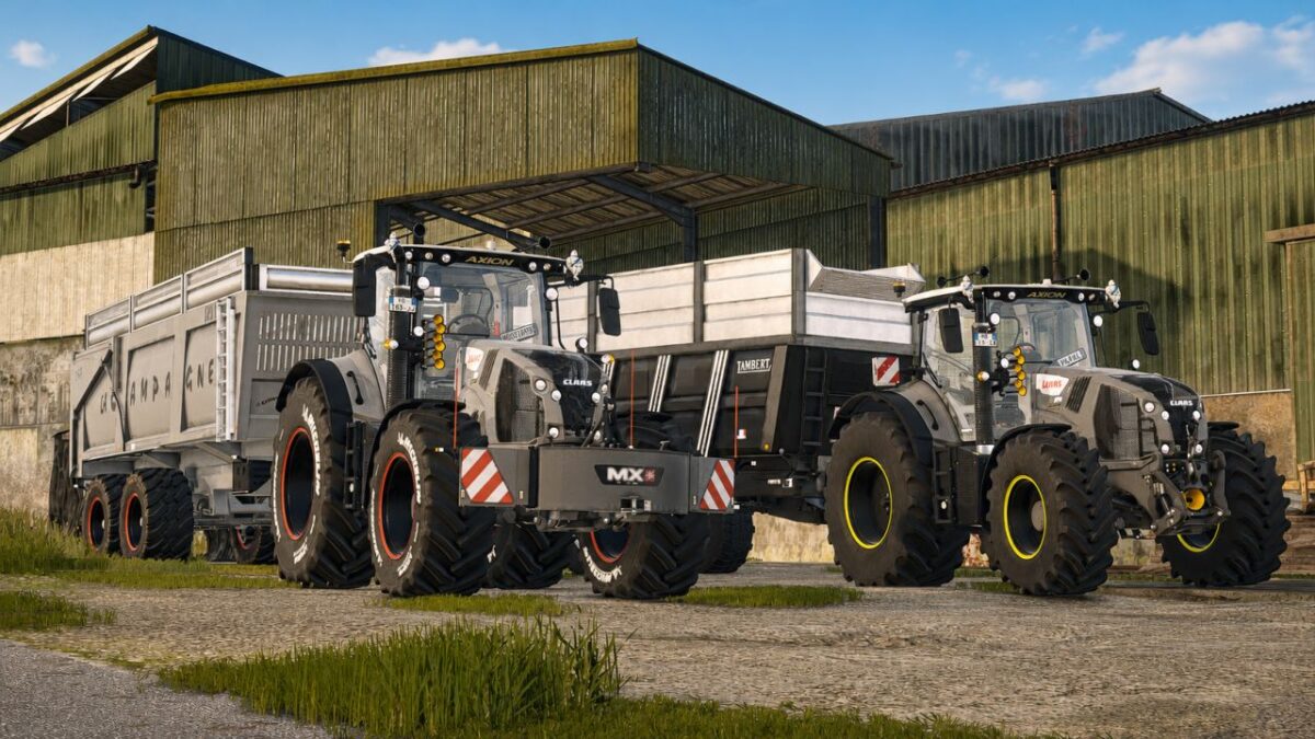 Claas Axion 800 Series Grey Edition v 1.0