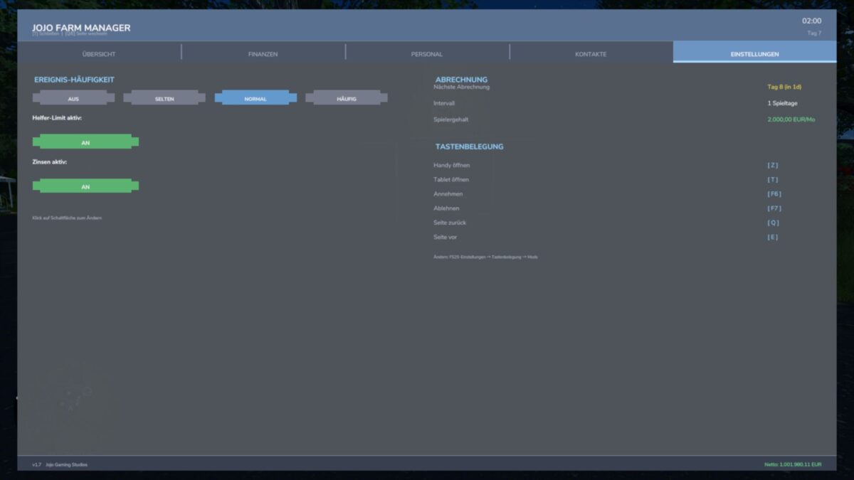 Farm Manager v 1.0