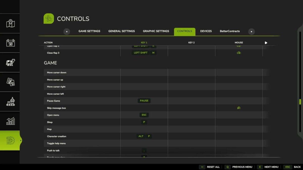 Menu Scroll Memory v 1.0