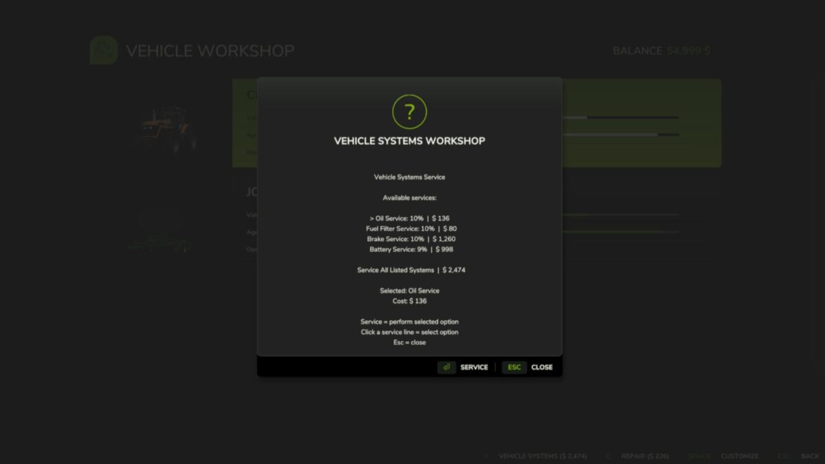 Vehicle Systems v 1.0