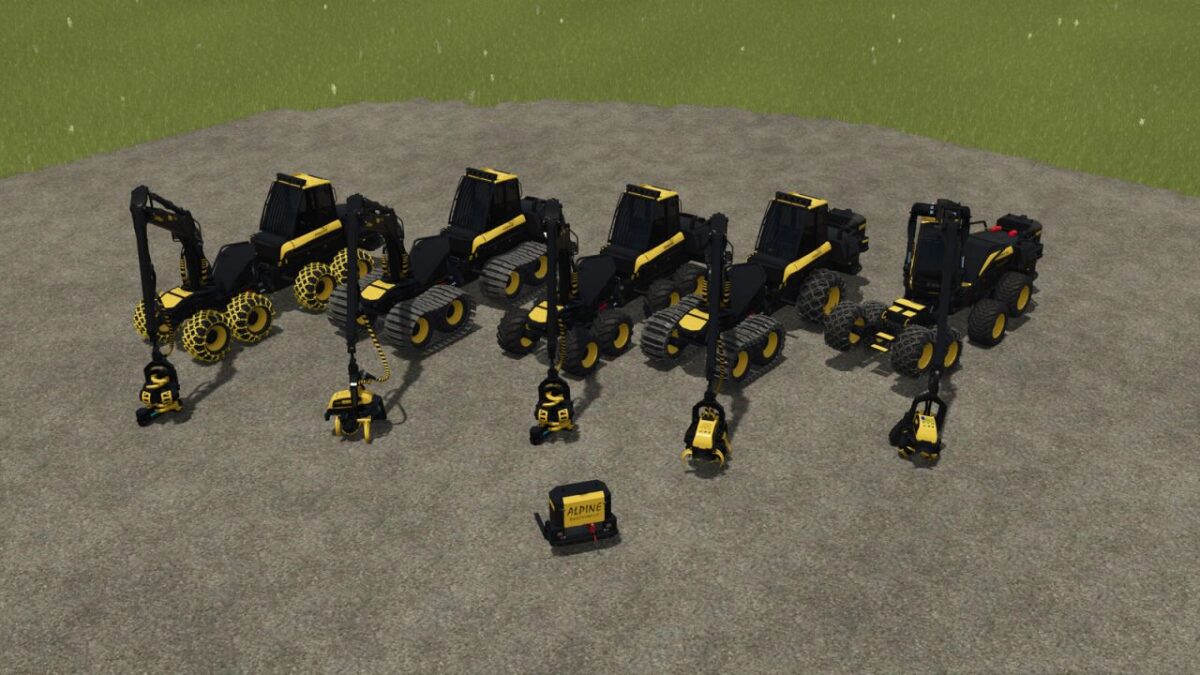 Ponsse Harvester Pack v 1.0.0.2