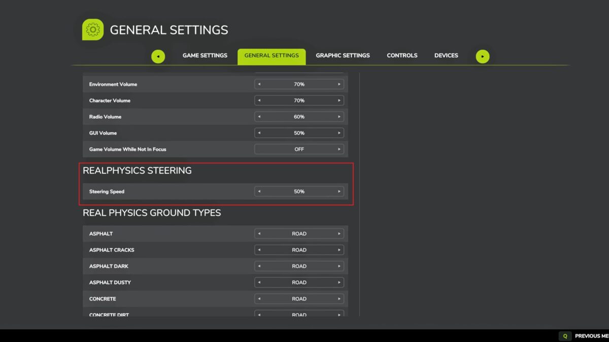 Real Physics Steering v 1.0.0.1