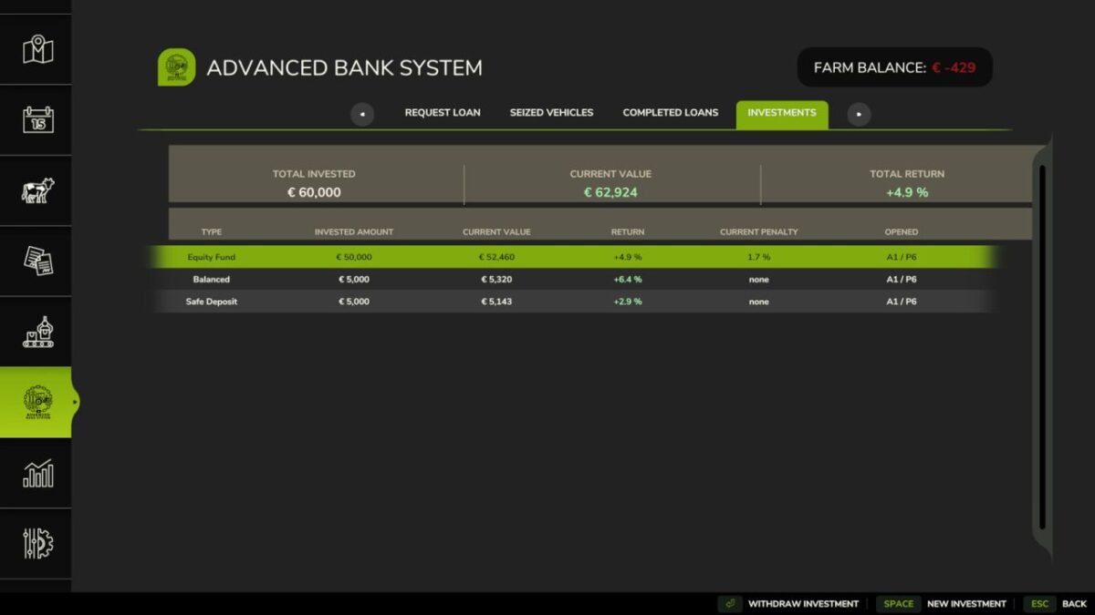 Advanced Bank System v 1.0