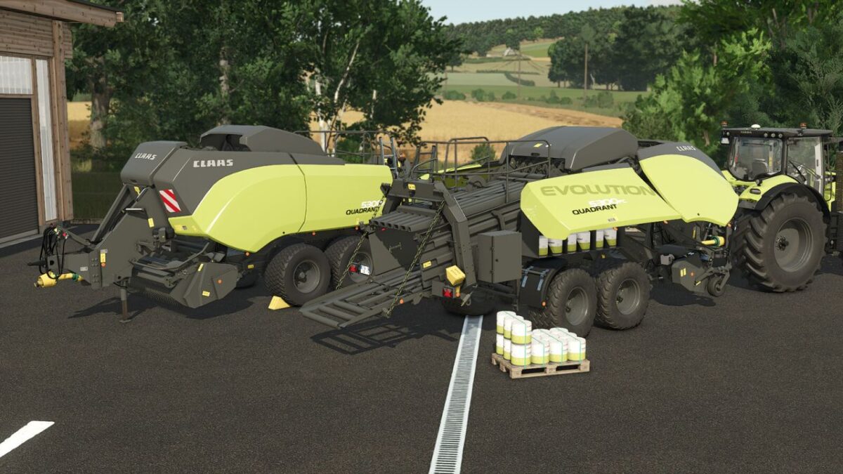 Claas Quadrant 5300 FC Evolution v 1.2