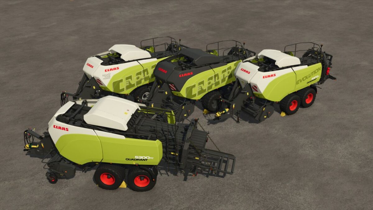 Claas Quadrant 5300 FC Evolution v 1.2