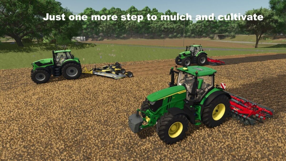 Disc Harrow Mulching v 1.0