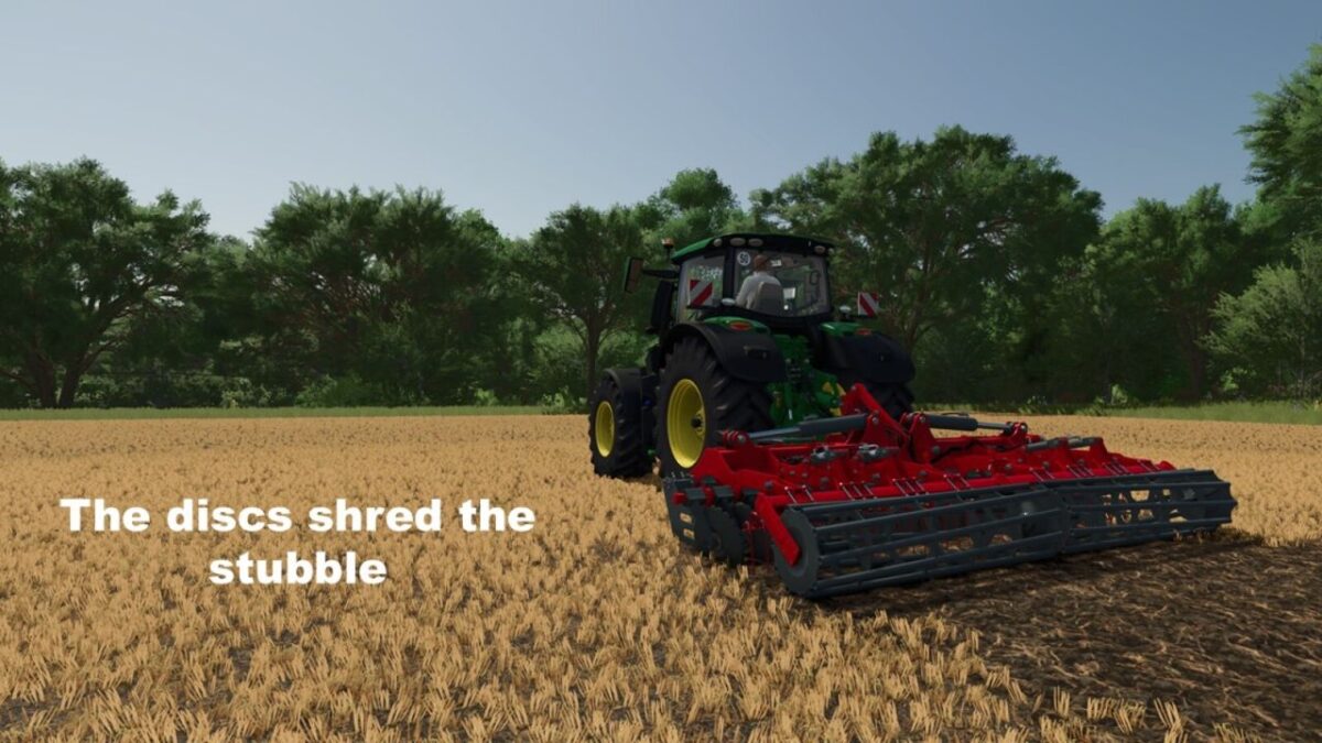 Disc Harrow Mulching v 1.0