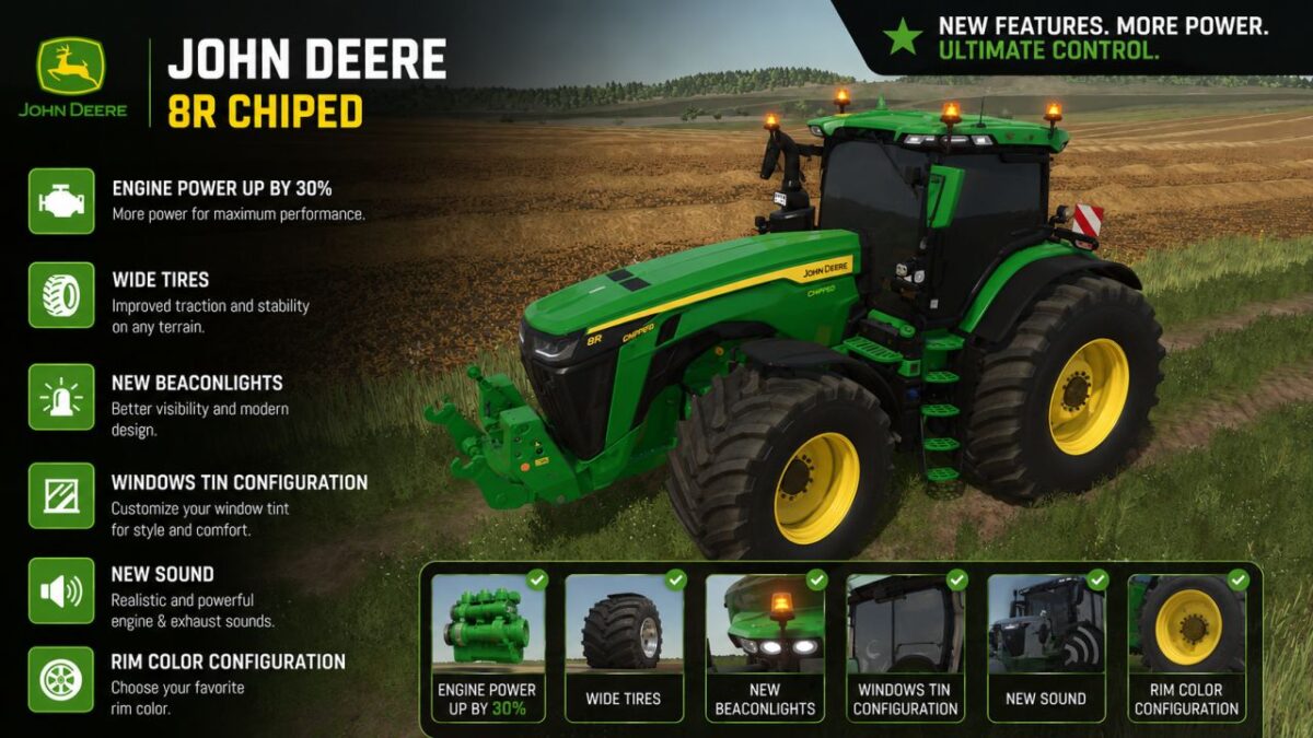 John Deere 8R Series v 1.0
