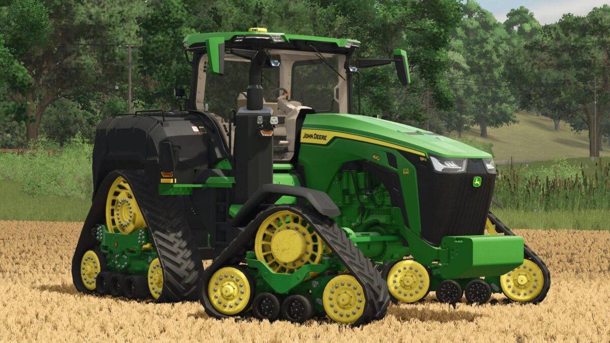 John Deere 8RX with ExactRate Tanks v 1.0