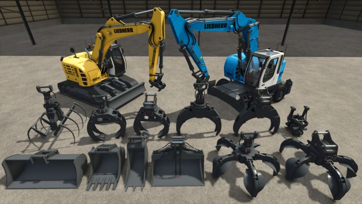 Liebherr R924 Compact Pack v 1.0
