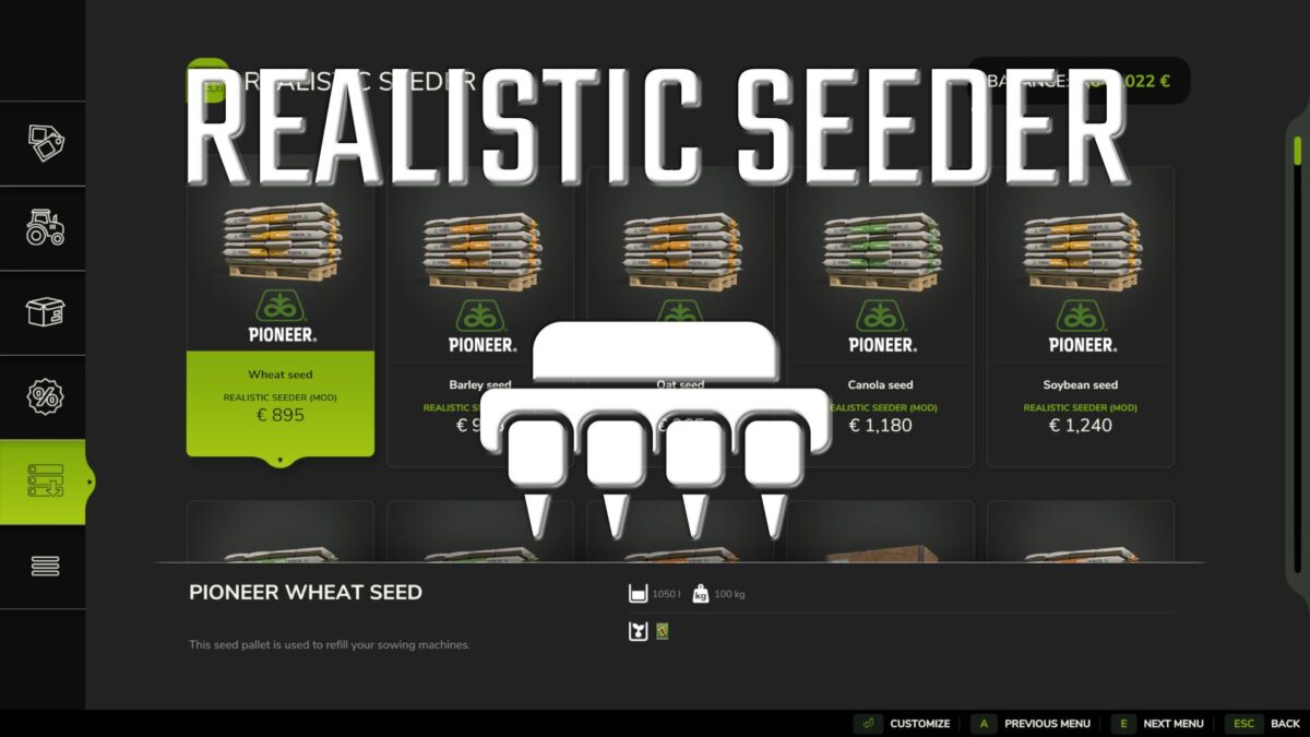 Realistic Seeder v 1.0