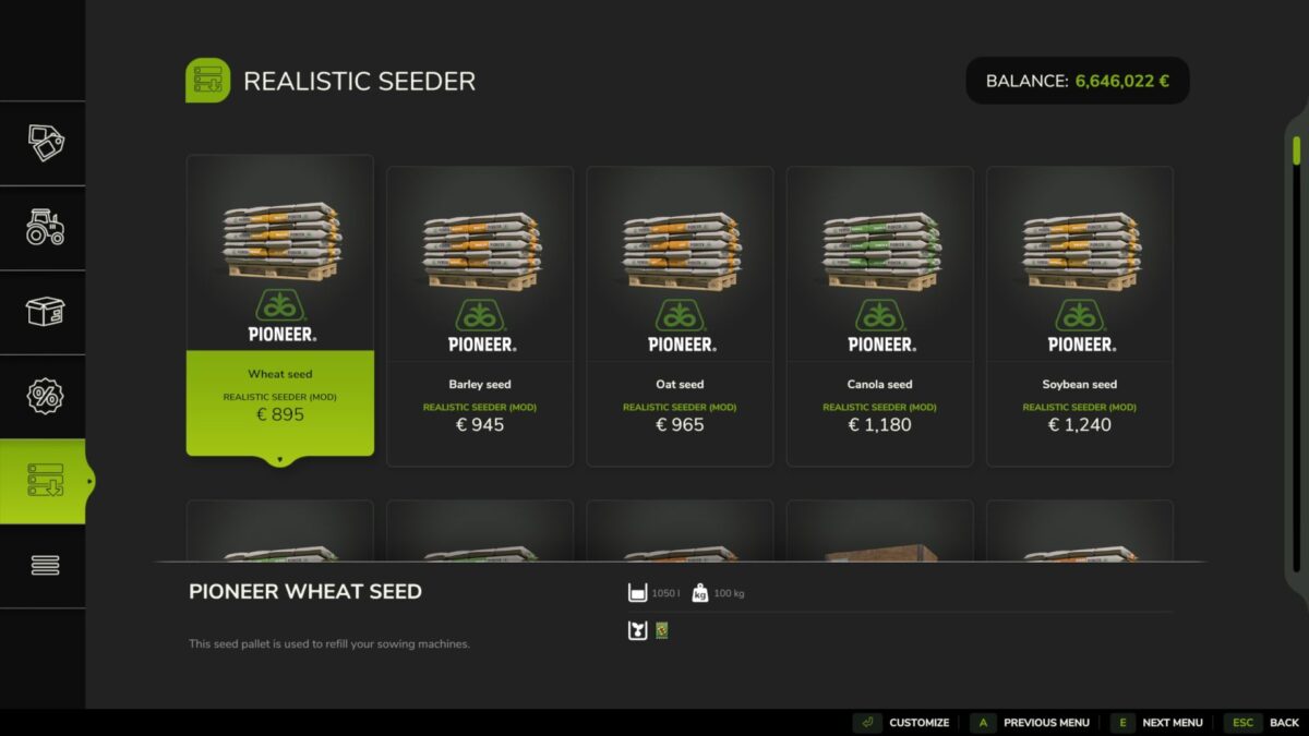 Realistic Seeder v 1.0