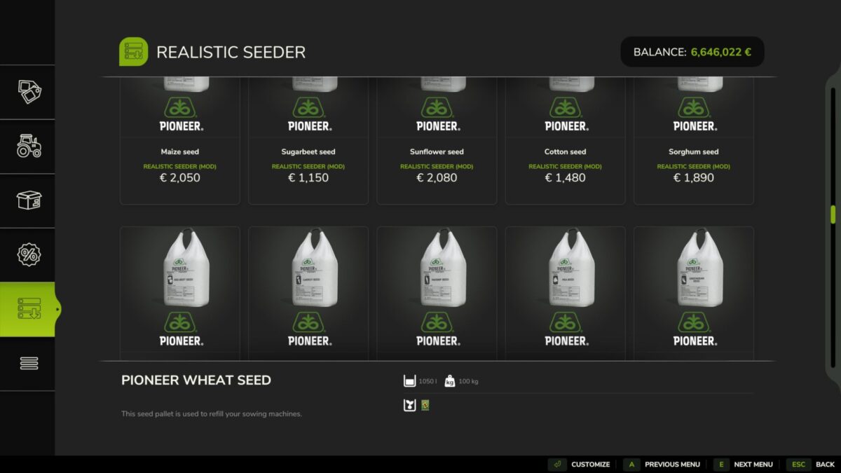 Realistic Seeder v 1.0