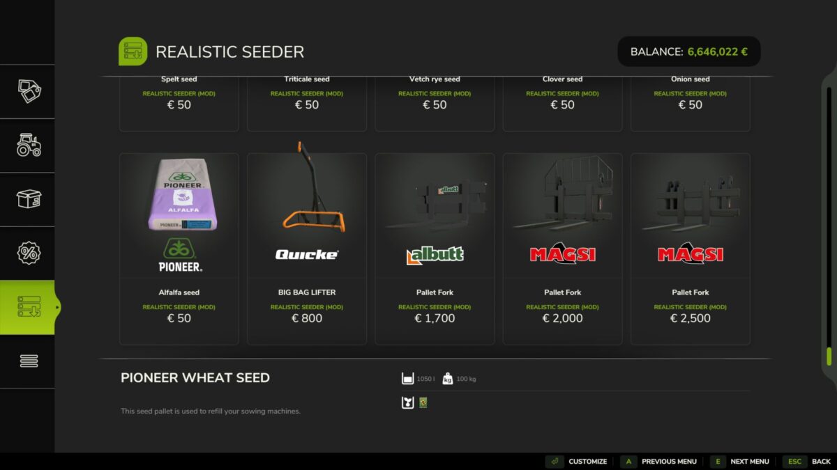 Realistic Seeder v 1.0