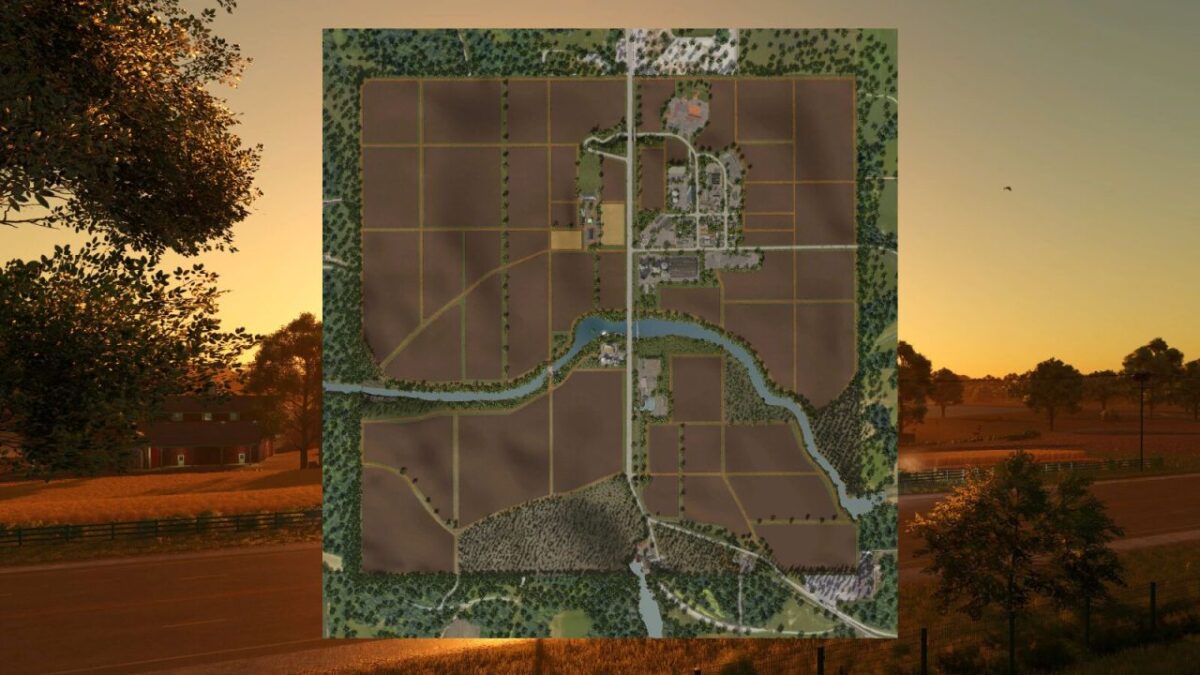 Redstone County Oklahoma Map v 1.0