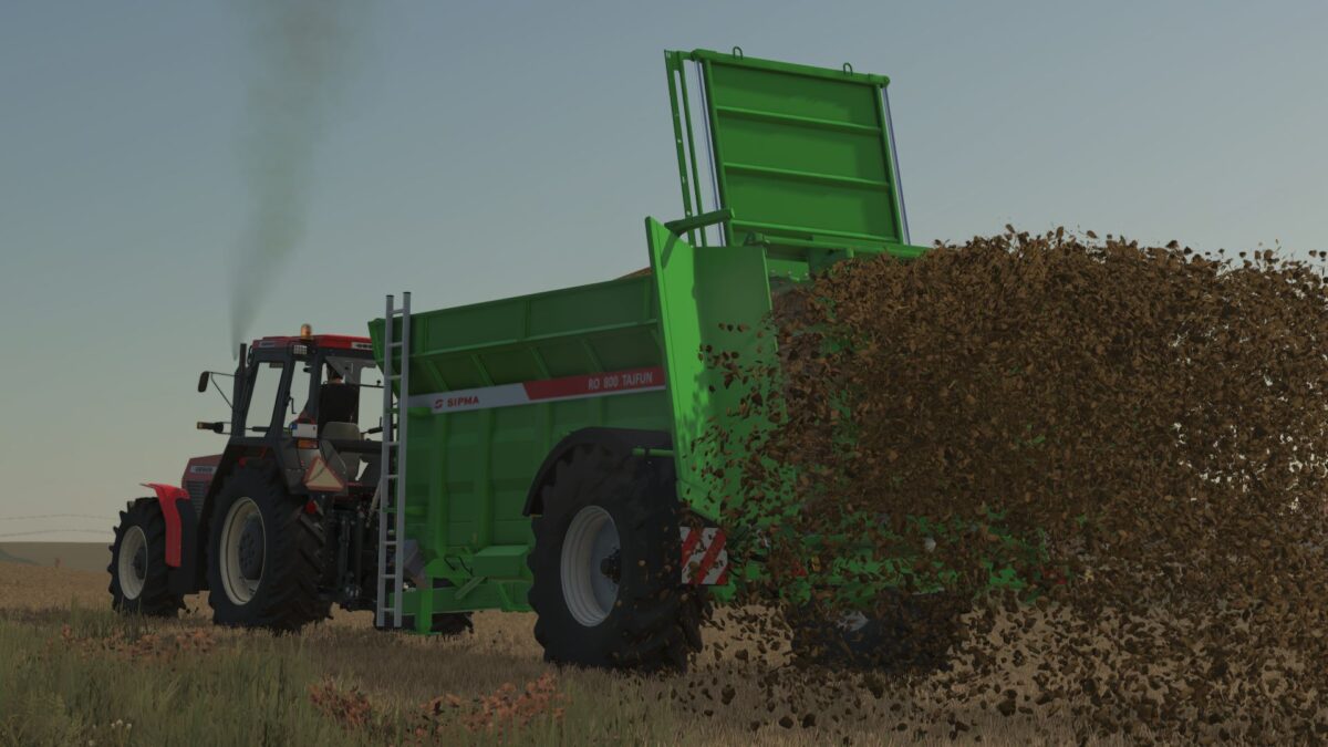 Sipma RO 800 Tajfun Manure Spreader v 1.0.0.2