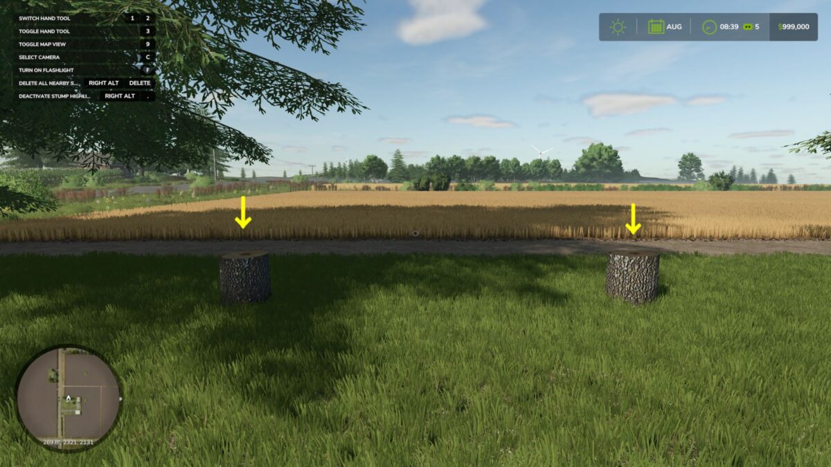 Stump Highlighter & Deleter v 1.0