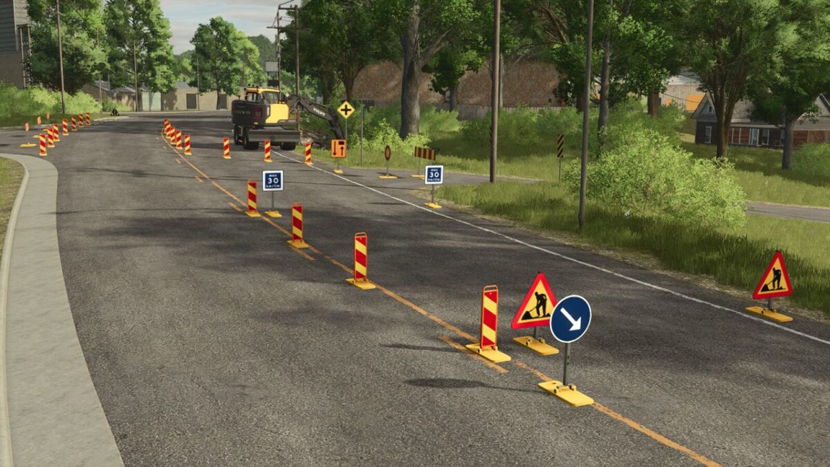 Swedish Construction Sign Pack Plus v 1.0
