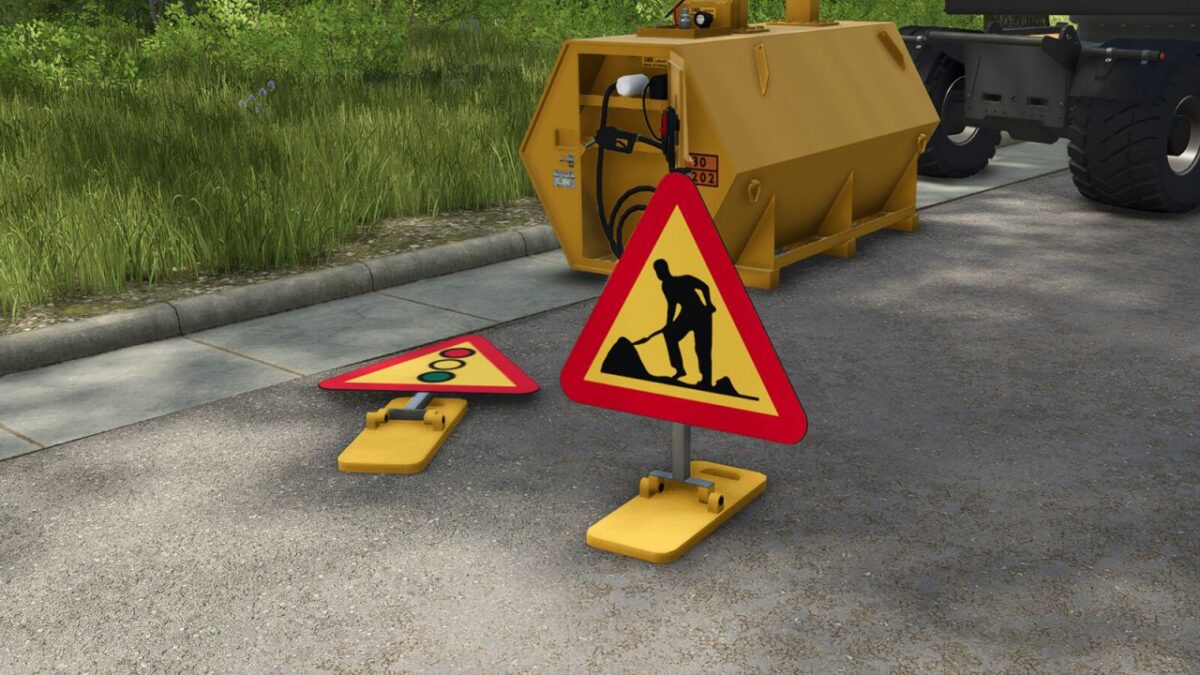 Swedish Construction Sign Pack Plus v 1.0