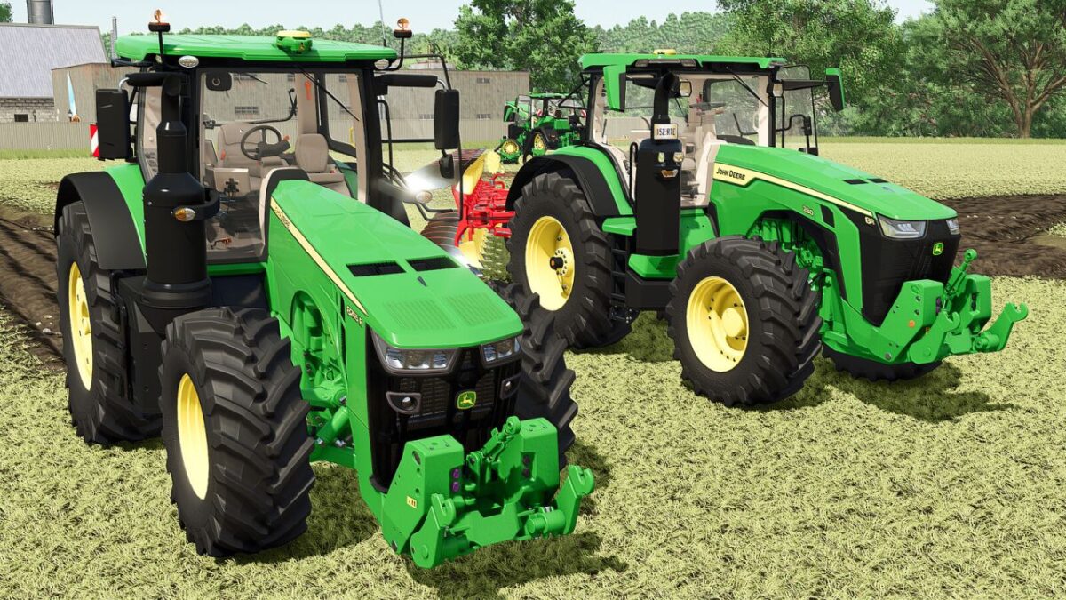 John Deere 8R Pack v 1.0.0.4