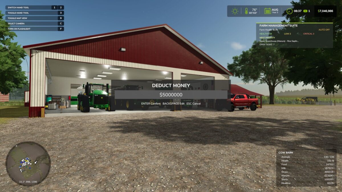 Add/Deduct Money v 1.0