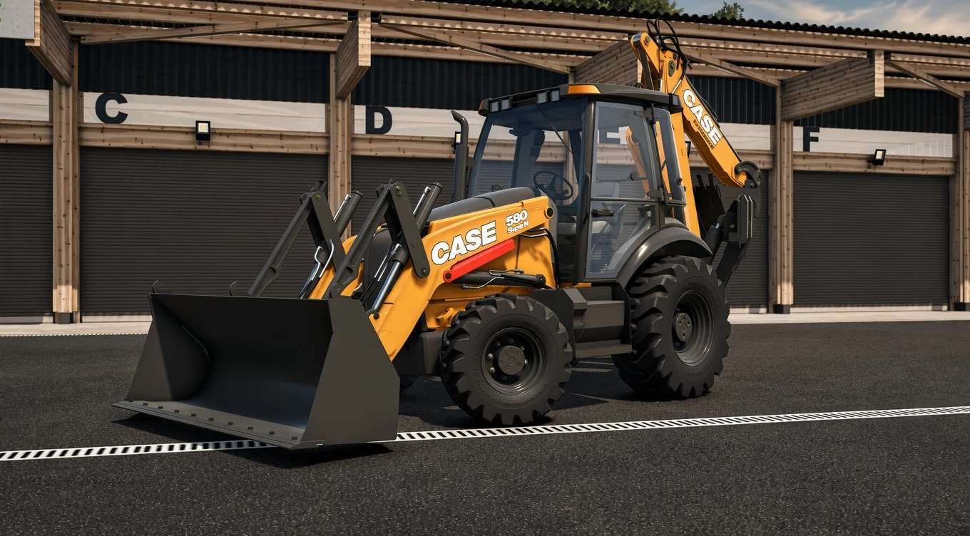 Case 580 SN Deluxe v 1.0