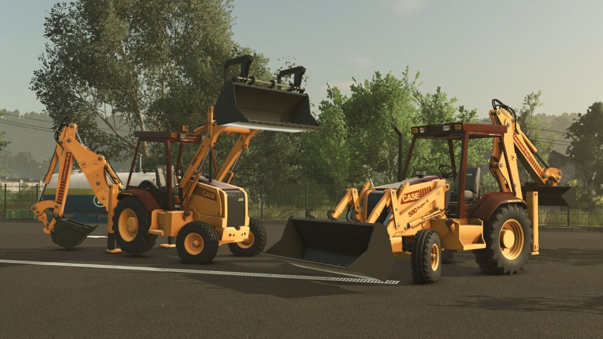 Case 580 Super K Backhoe Loader v 1.0.1.2