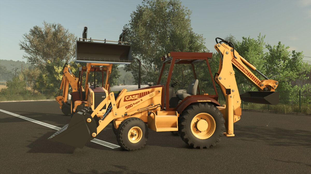 Case 580 Super K Backhoe Loader v 1.0.1.2