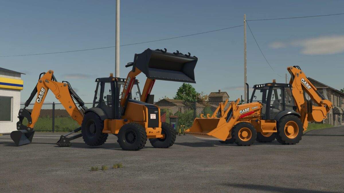 Case 580N & 580 Super N Backhoe Loaders v 1.0.0.7
