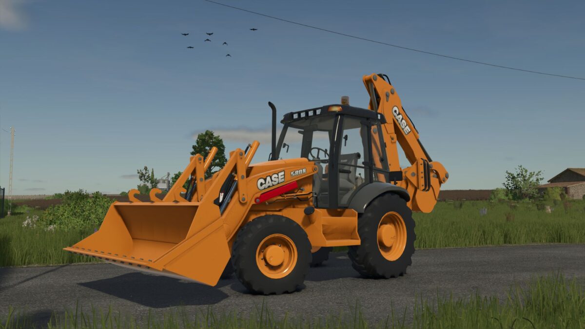 Case 580N & 580 Super N Backhoe Loaders v 1.0.0.7