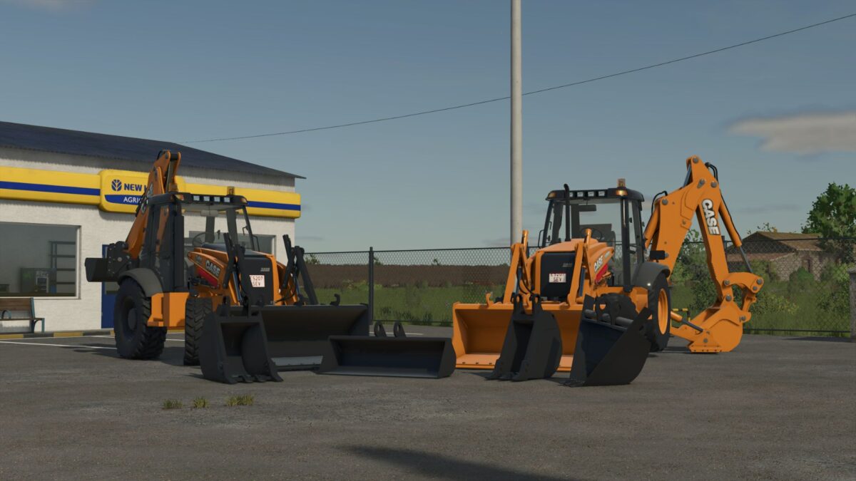 Case 580N & 580 Super N Backhoe Loaders v 1.0.0.7