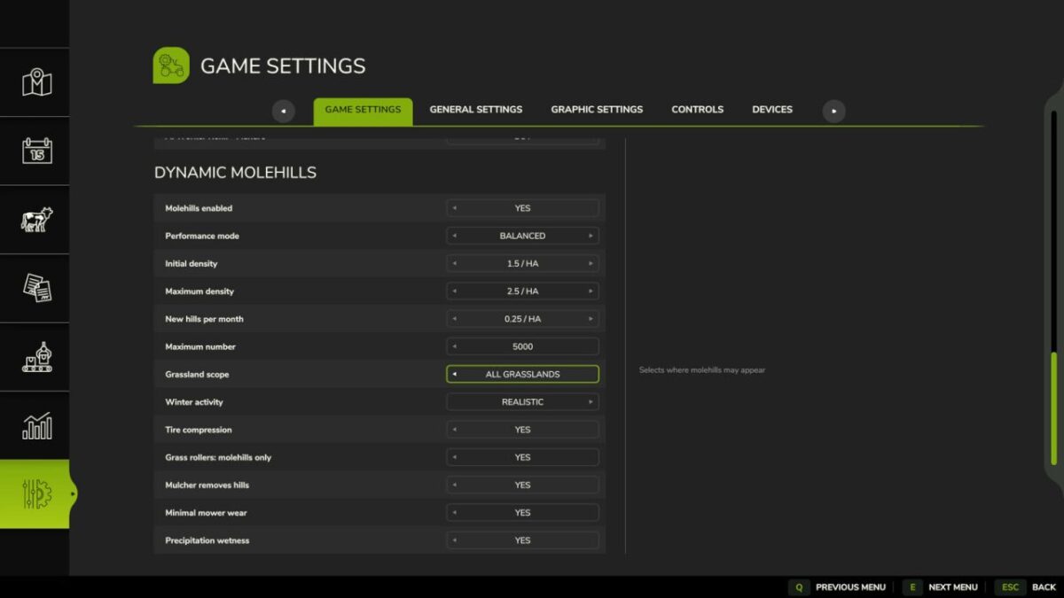 Dynamic Molehills v 1.0.0.1