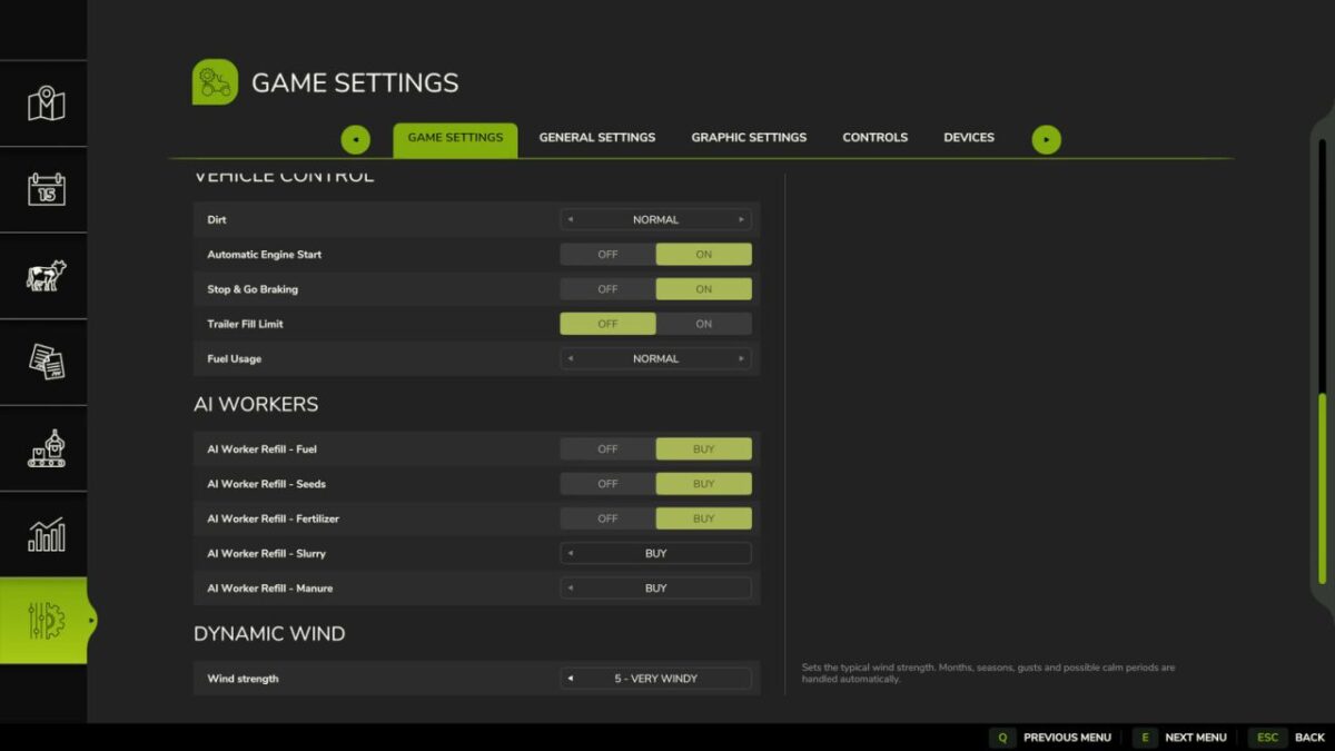 Dynamic Wind v 1.0