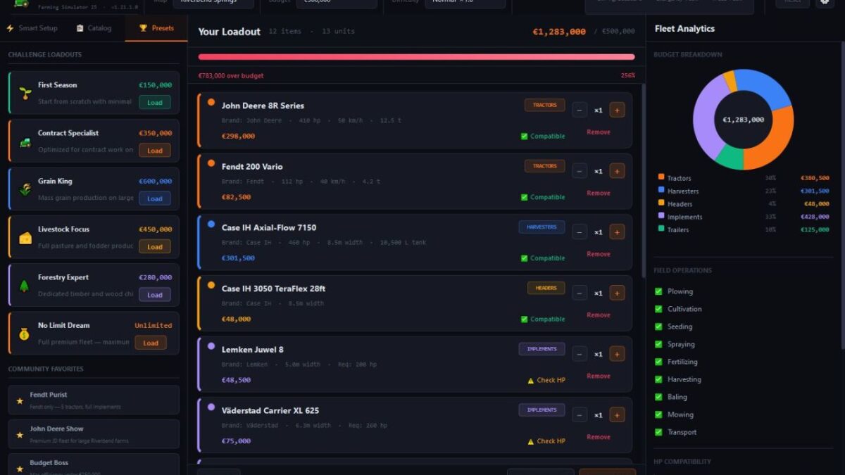 Fleet Planner v 1.0