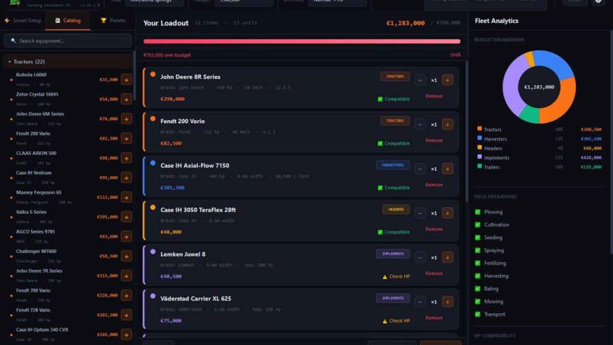 Fleet Planner v 1.0