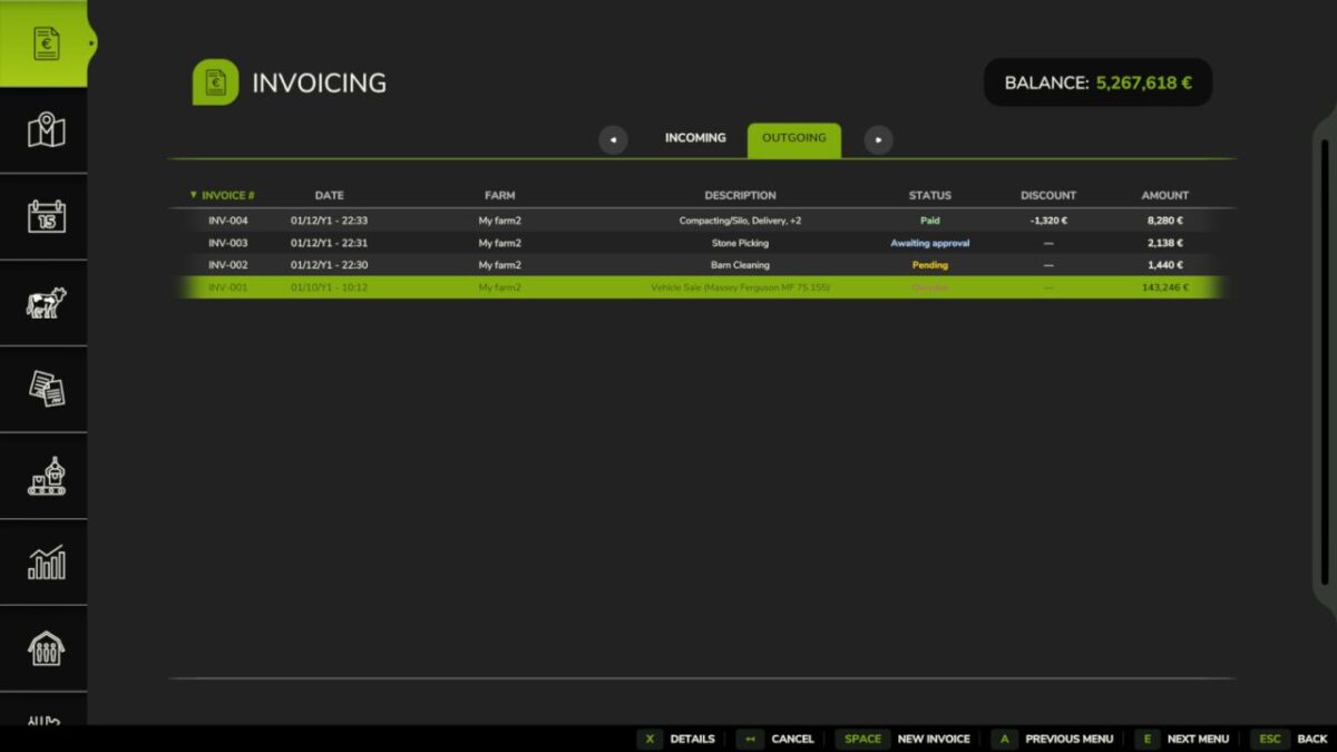 Invoices v 1.2.1.0