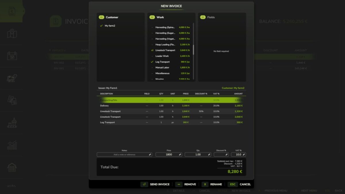 Invoices v 1.2.1.0