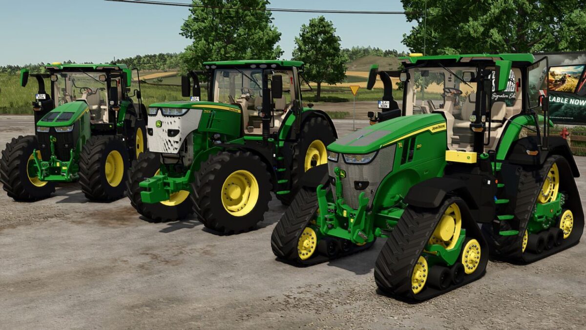 John Deere 7R Series Pack v 1.0.0.1