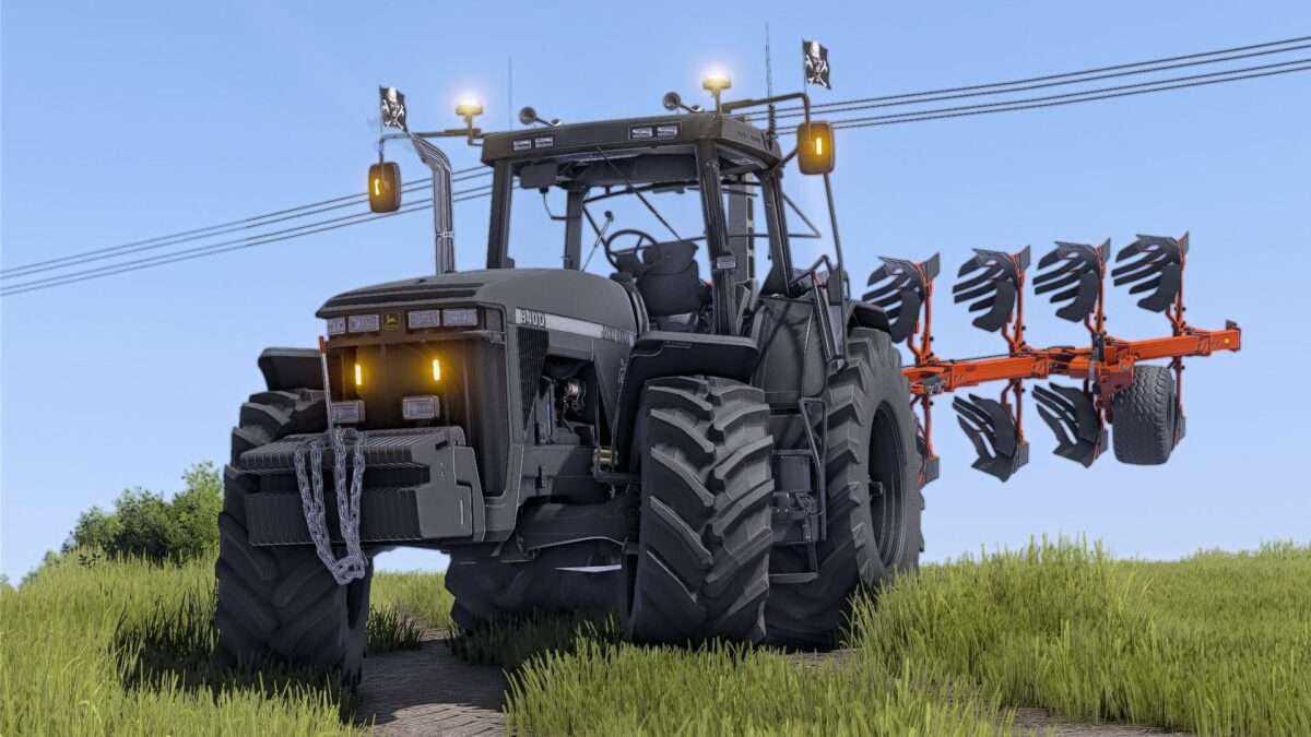 John Deere 8000 Series Dark Style v 1.0