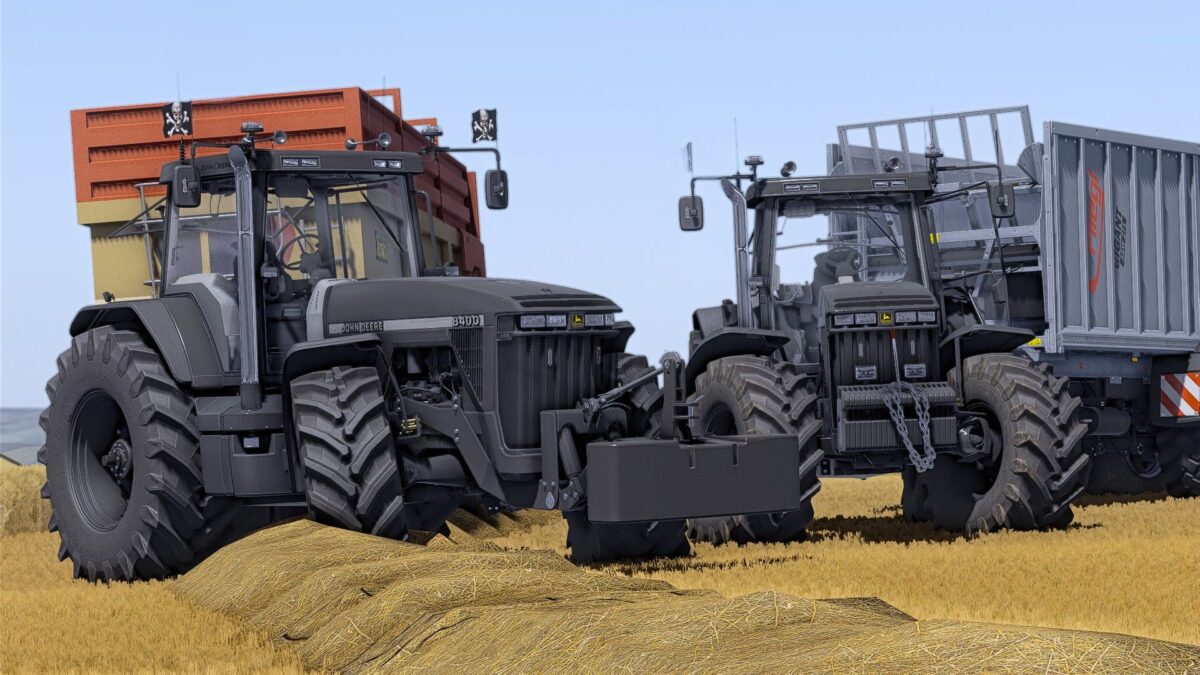 John Deere 8000 Series Dark Style v 1.0