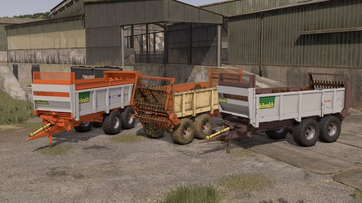 Leboulch Maxi 13004 Manure Spreader v 1.0