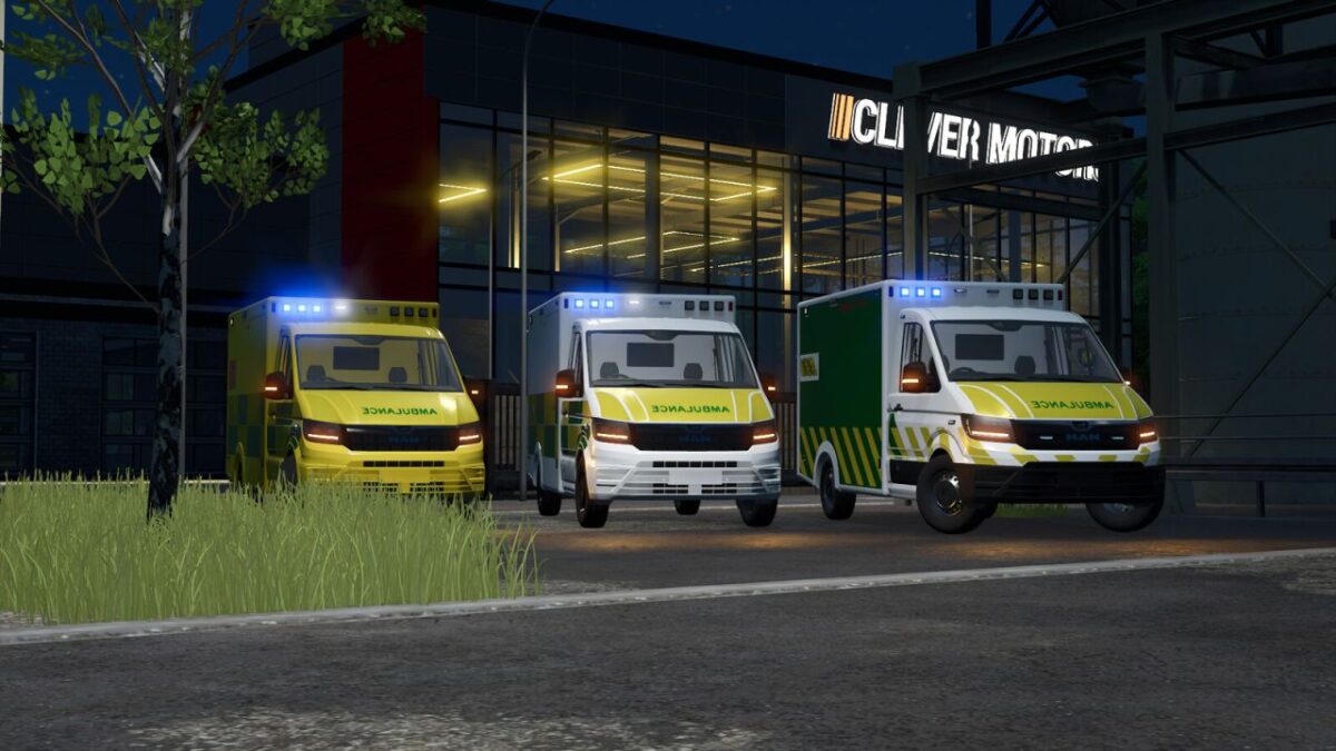 MAN TGE Ambulance v 1.0.0.3
