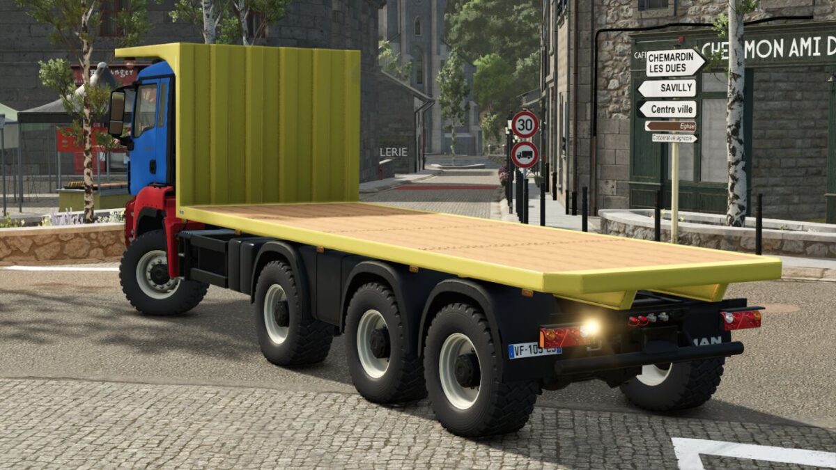 MAN TGS 18.500 Flatbed Truck v 1.5.0.1
