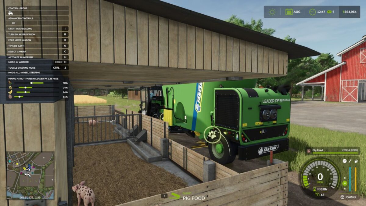 Mixer Wagon Feed Switcher v 1.0