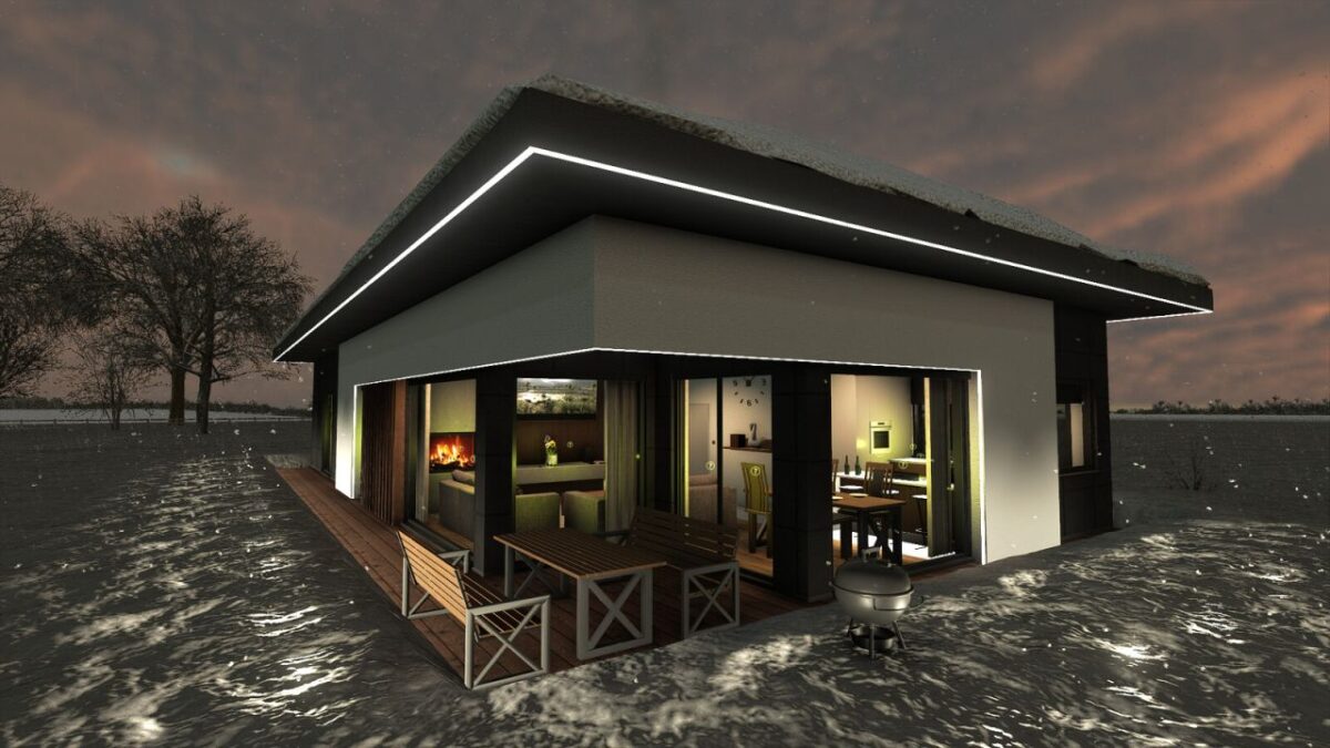 Modern House with Garage v 1.0