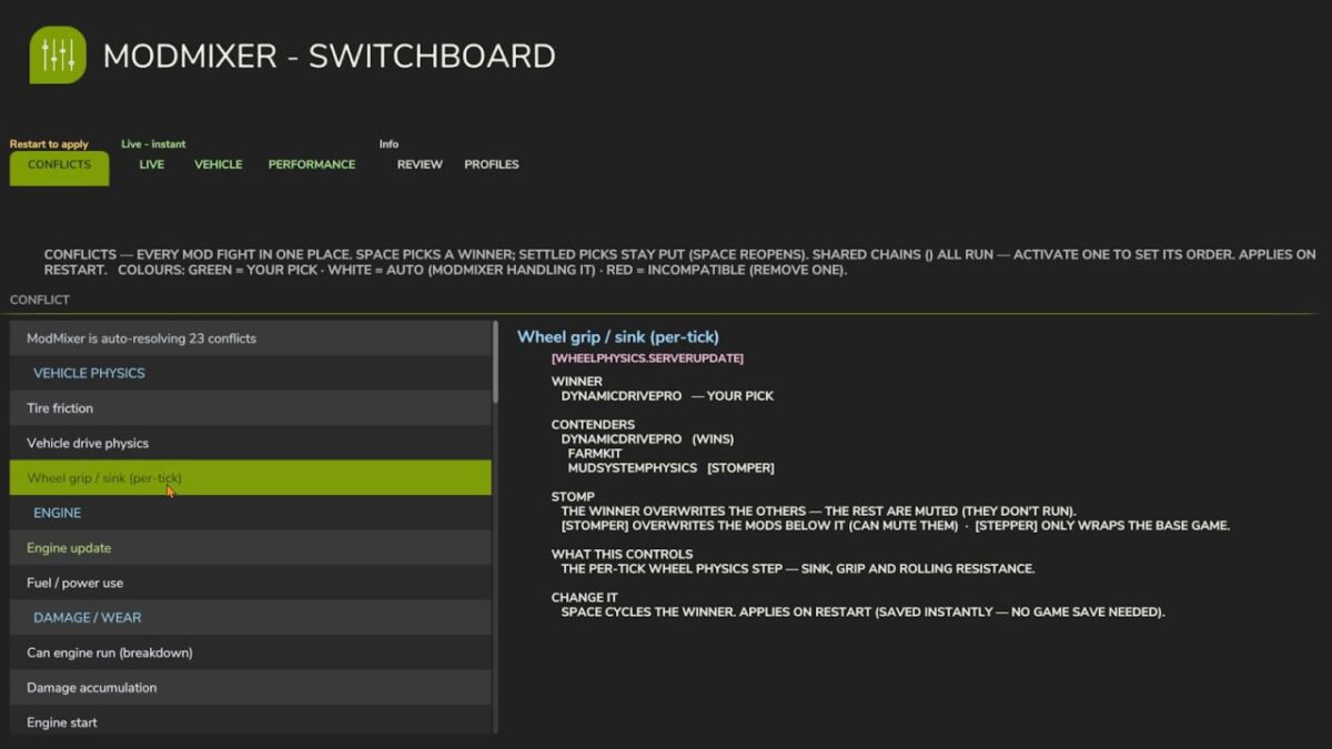 Mod Mixer v 1.4.2.1